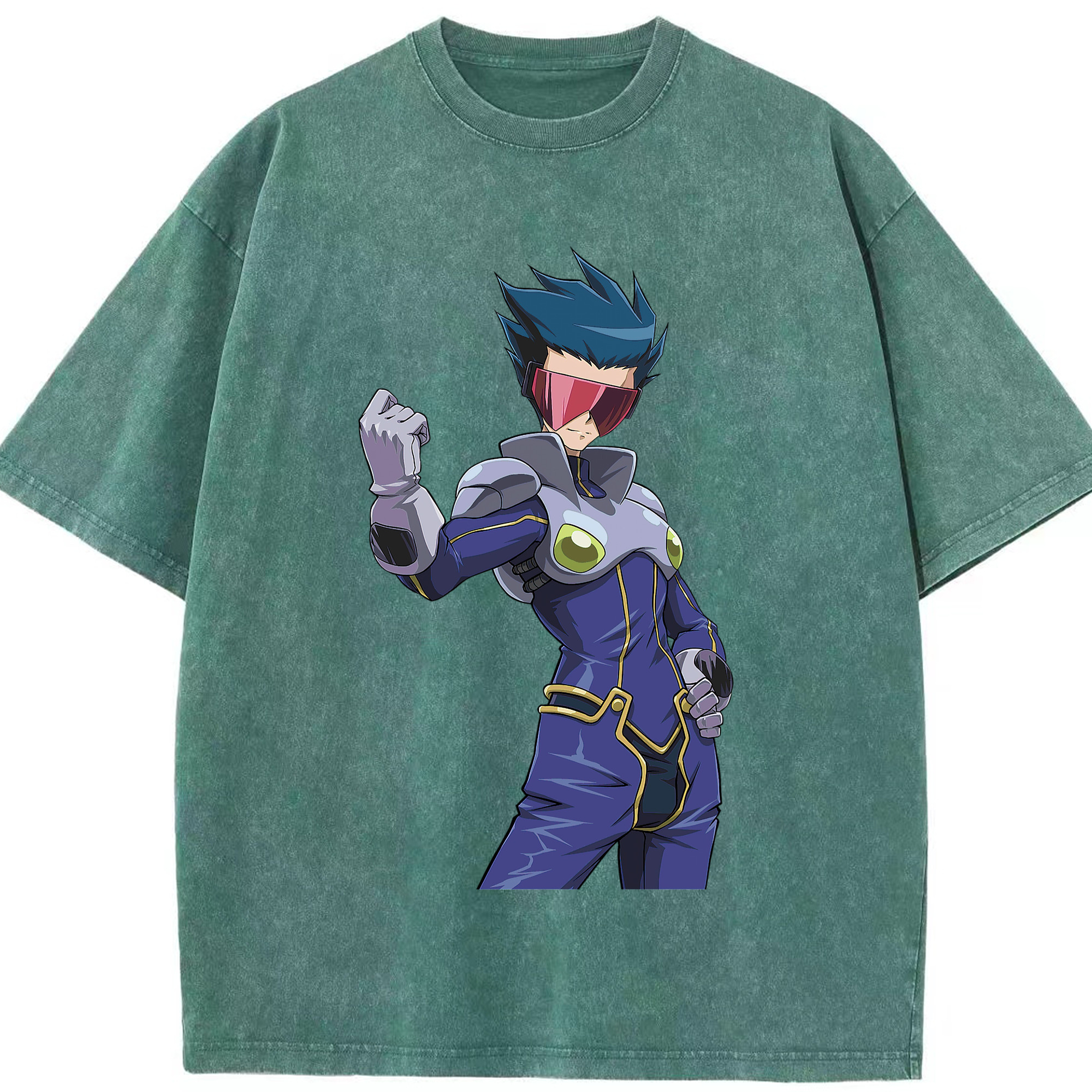 （画像用） 遊☆戯☆王 Yu-Gi-Oh! 綿100% ヴィンテージ風 半袖Tシャツ（フロントプリント）